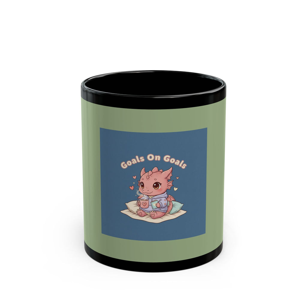 Dragon Black Mug 11oz – Goals on Goals