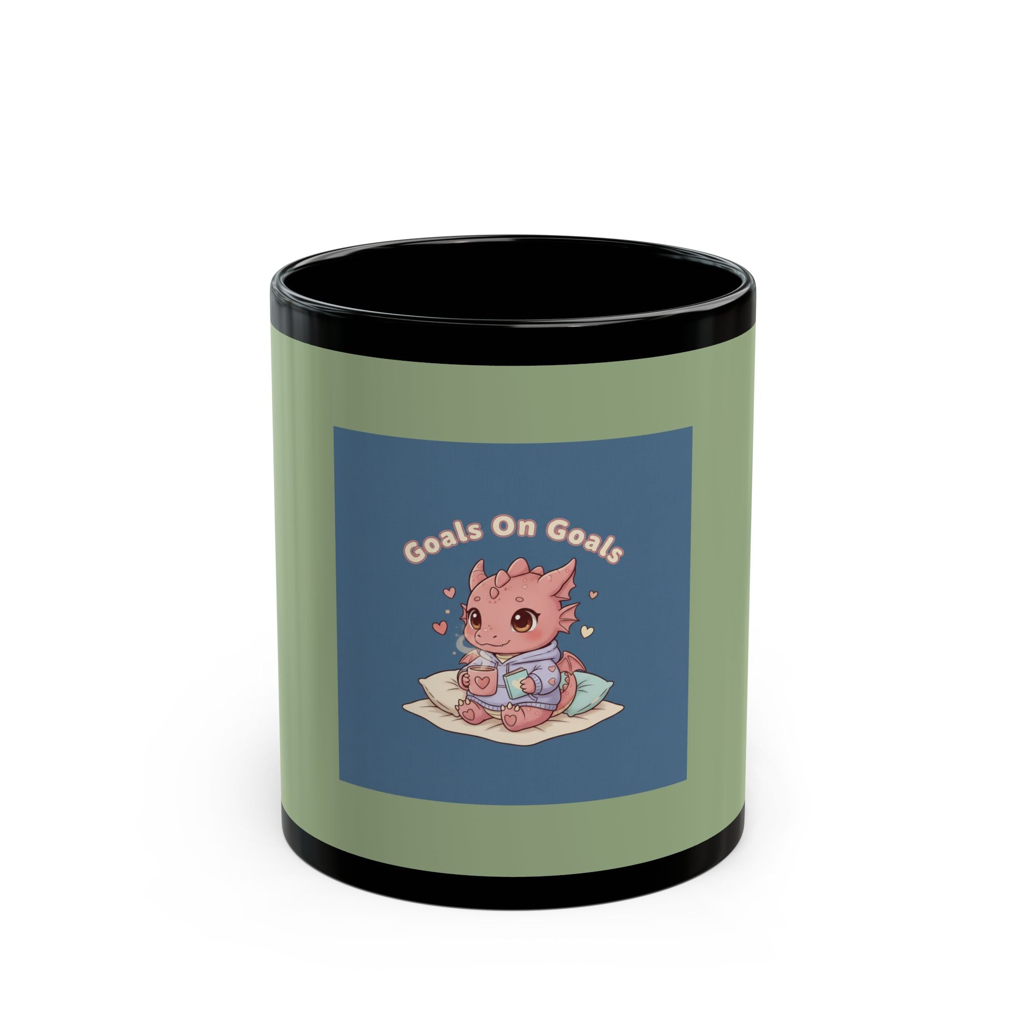 Dragon Black Mug 11oz – Goals on Goals