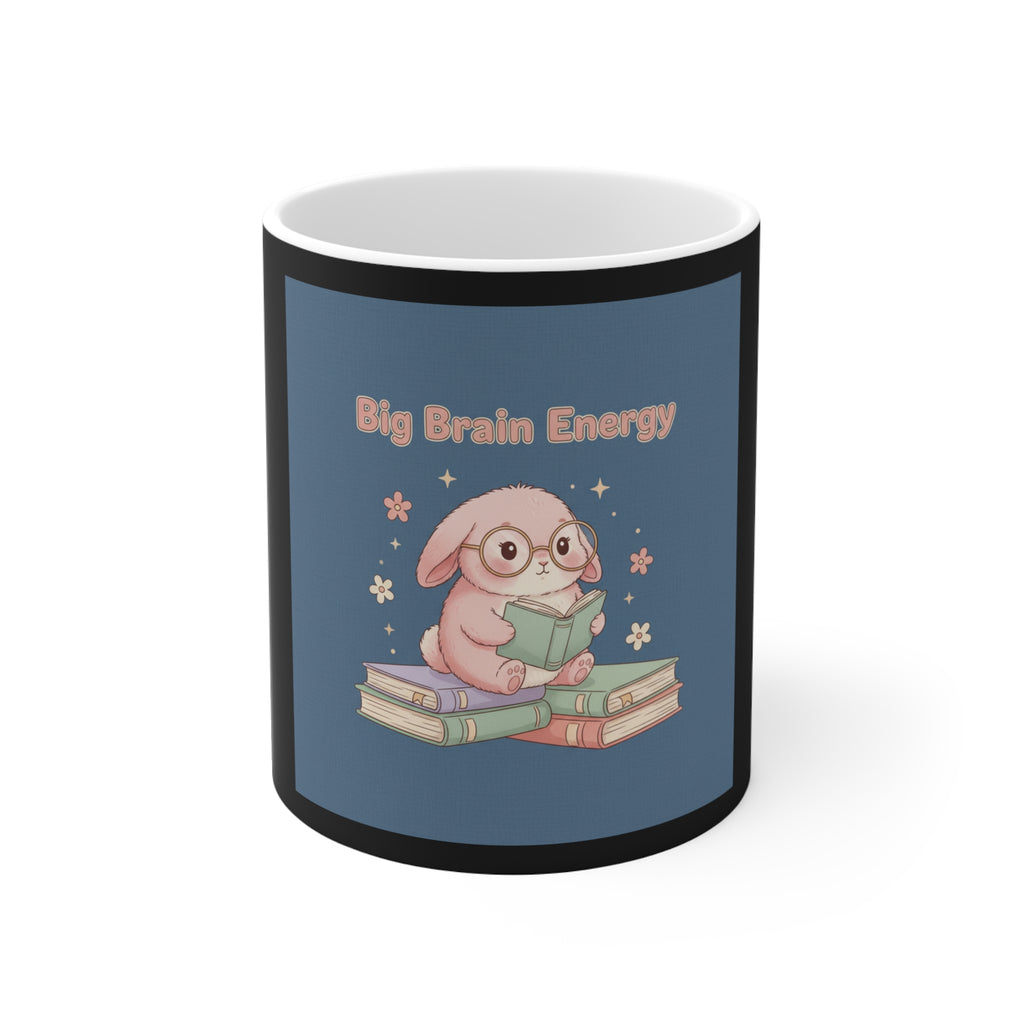 Rabbit Mug 11oz – Big Brain Energy