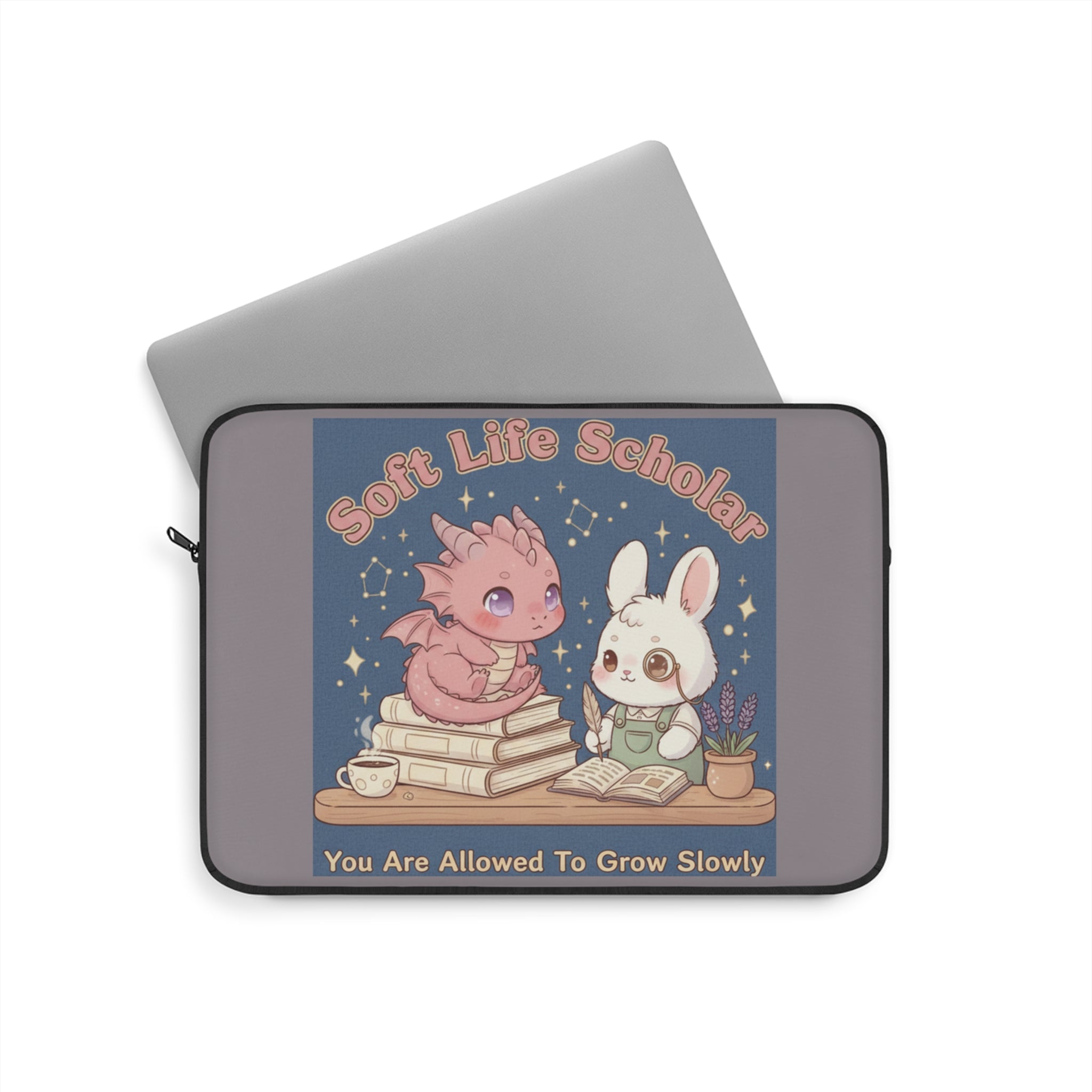 Dragon Laptop Sleeve – Soft Life Scholar You Are Allowed to Gro