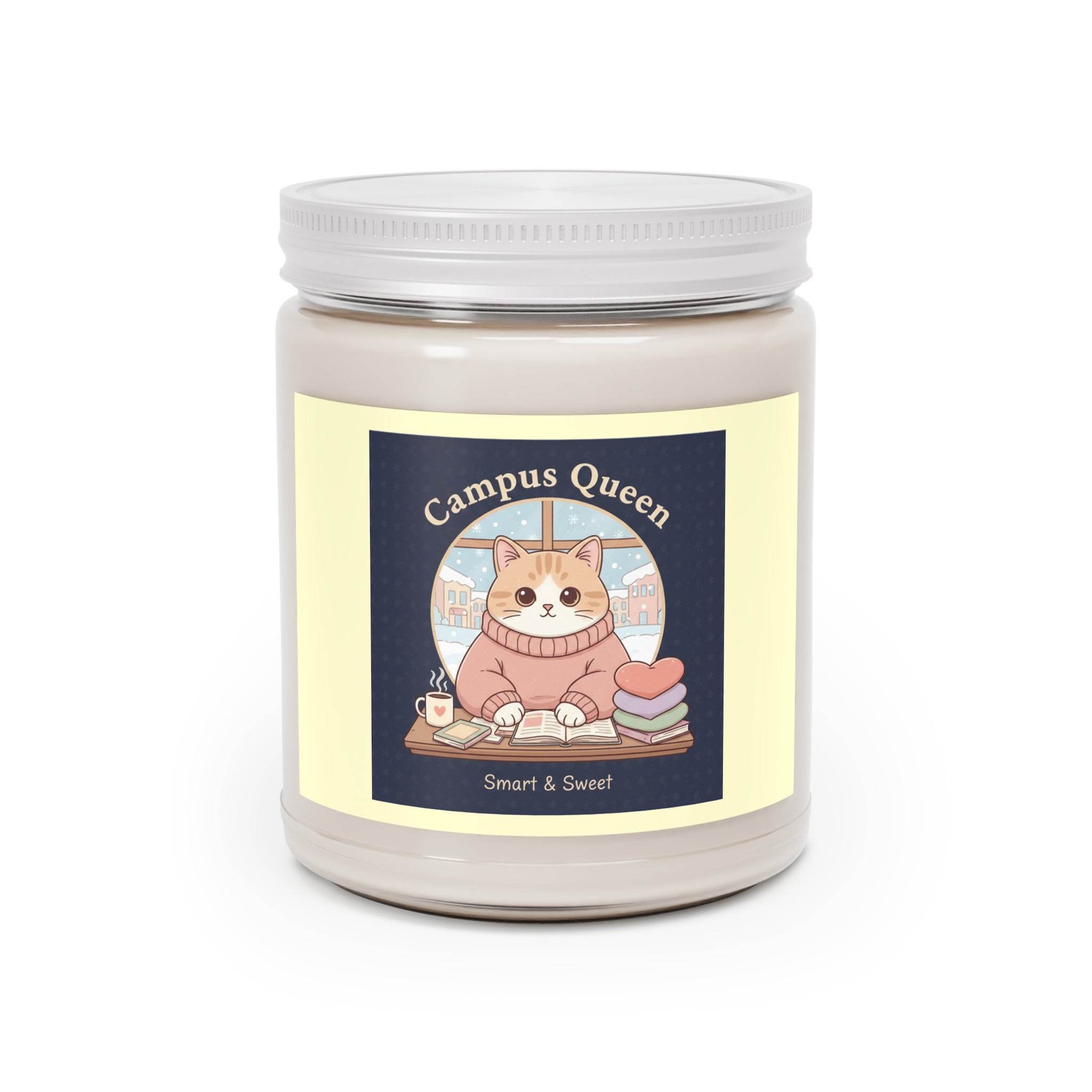 Cat Scented Candle – Campus Queen