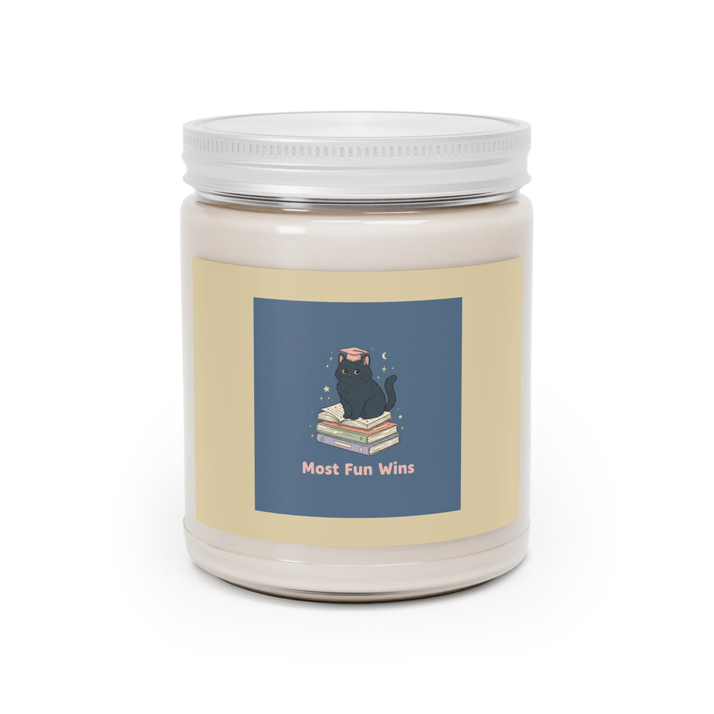 Black Cat Scented Candle – Most Fun Wins