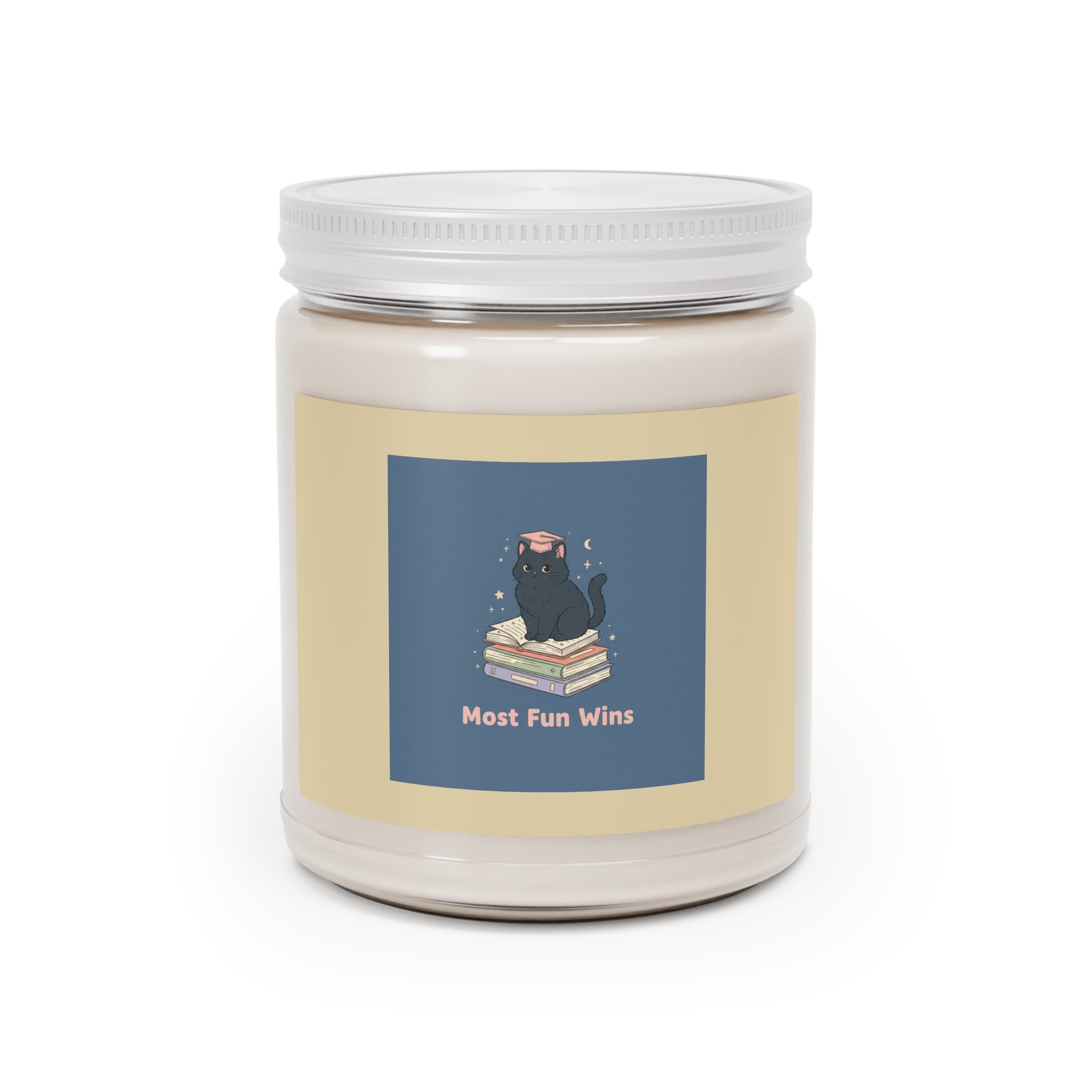 Black Cat Scented Candle – Most Fun Wins