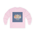 Cats With Glasses Long Sleeve Tee – Coffee and Confidence