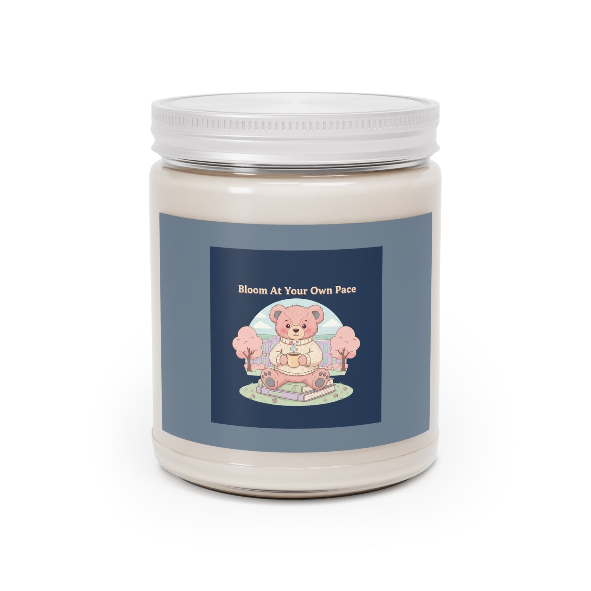Bear Scented Candle – Bloom at Your Own Pace