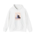 "YOU'RE NEVER TOO MUCH" Black Cat Hoodie | College Girl Gift | Fashion | KayKay Classics