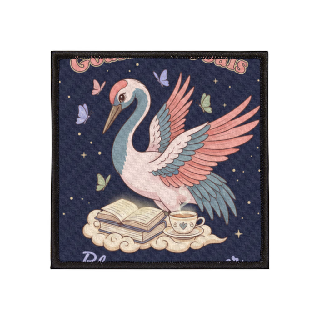 Crane Iron-On Patch – Goals on Goals Bloom Prosper
