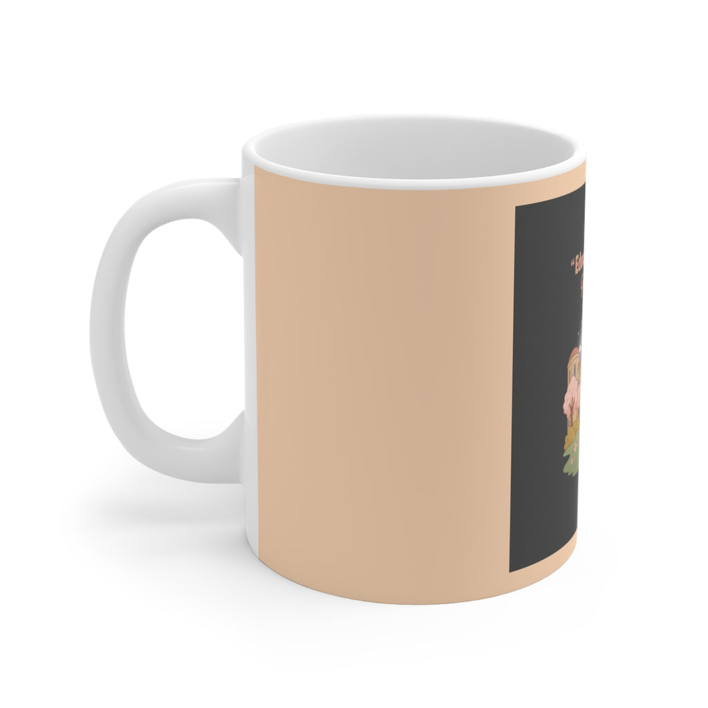 Duck In A Cardigan Mug 11oz – Educated and Cute Gentle Strength