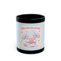 "YOU ARE SO LOVED" Black Cat Black Mug | College Girl Gift | Fashion | KayKay Classics