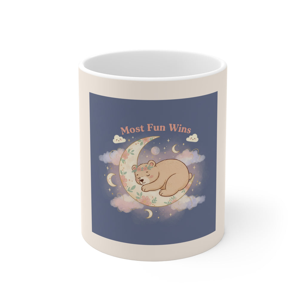 Bear Mug 11oz – Most Fun Wins