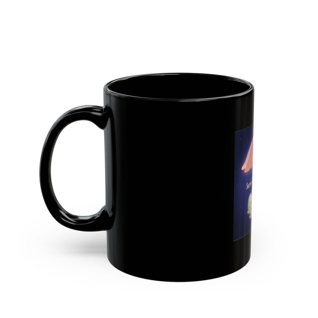Tiny Chibi Creatures Black Mug 11oz – Success Looks Good on You