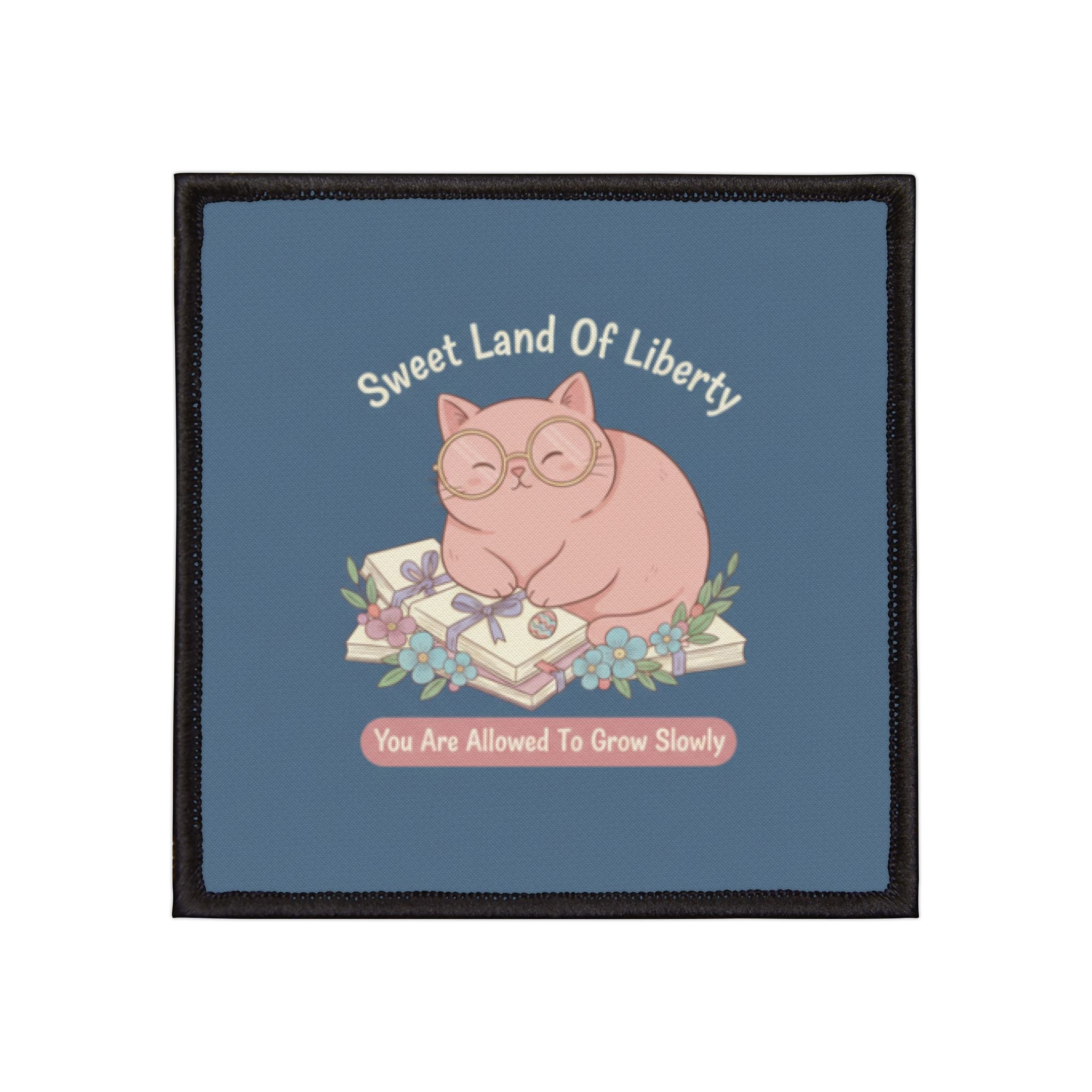 Cat Iron-On Patch – Sweet Land of Liberty
