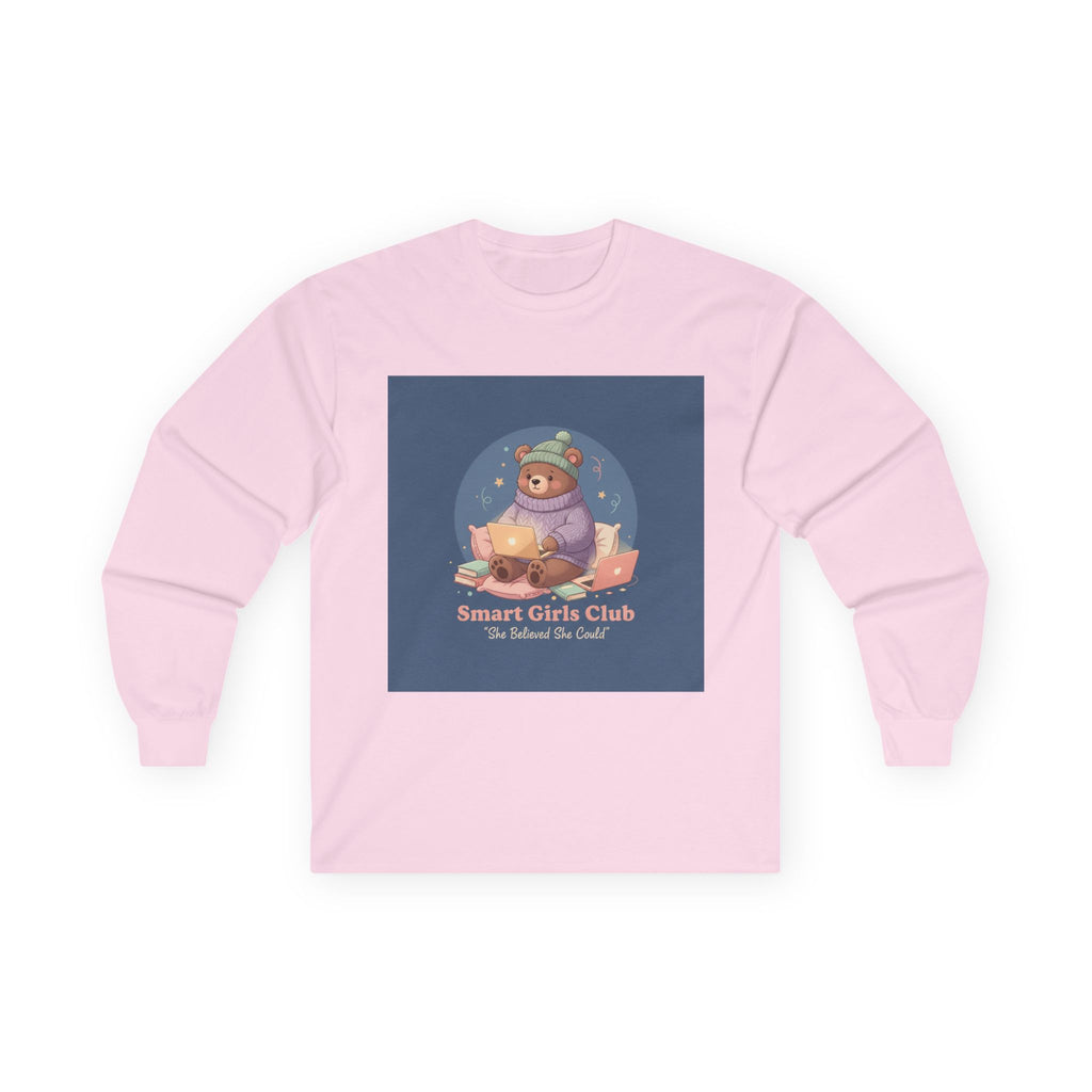 Bear Long Sleeve Tee – Smart Girls Club