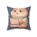 Hamster Square Pillow – Magic Takes Time