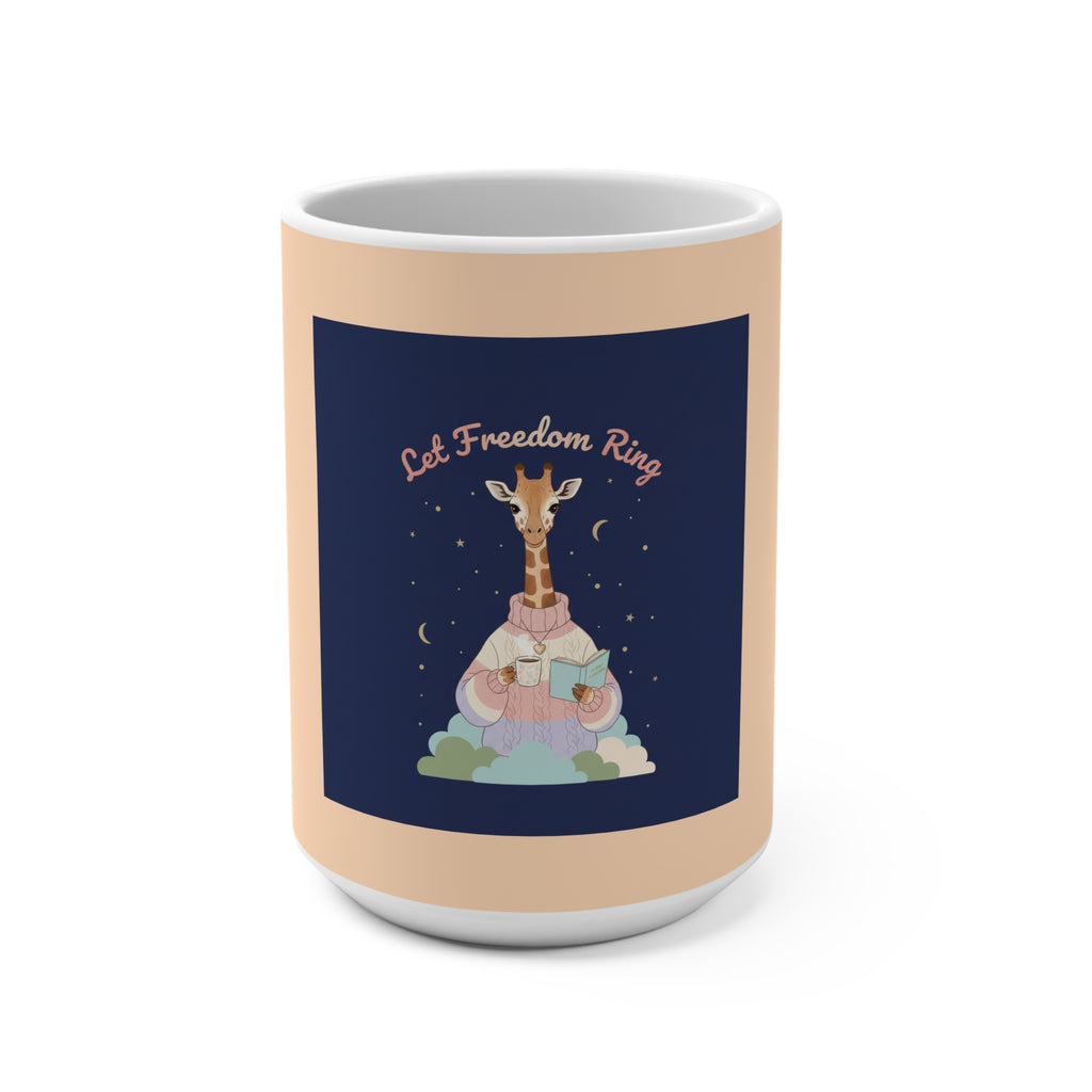 Giraffe Mug 15oz – Let Freedom Ring