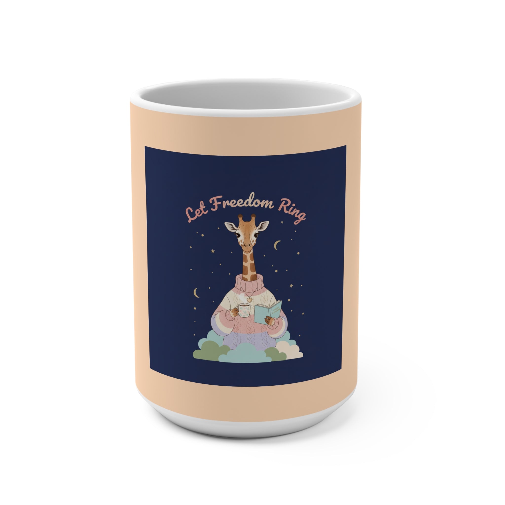 Giraffe Mug 15oz – Let Freedom Ring