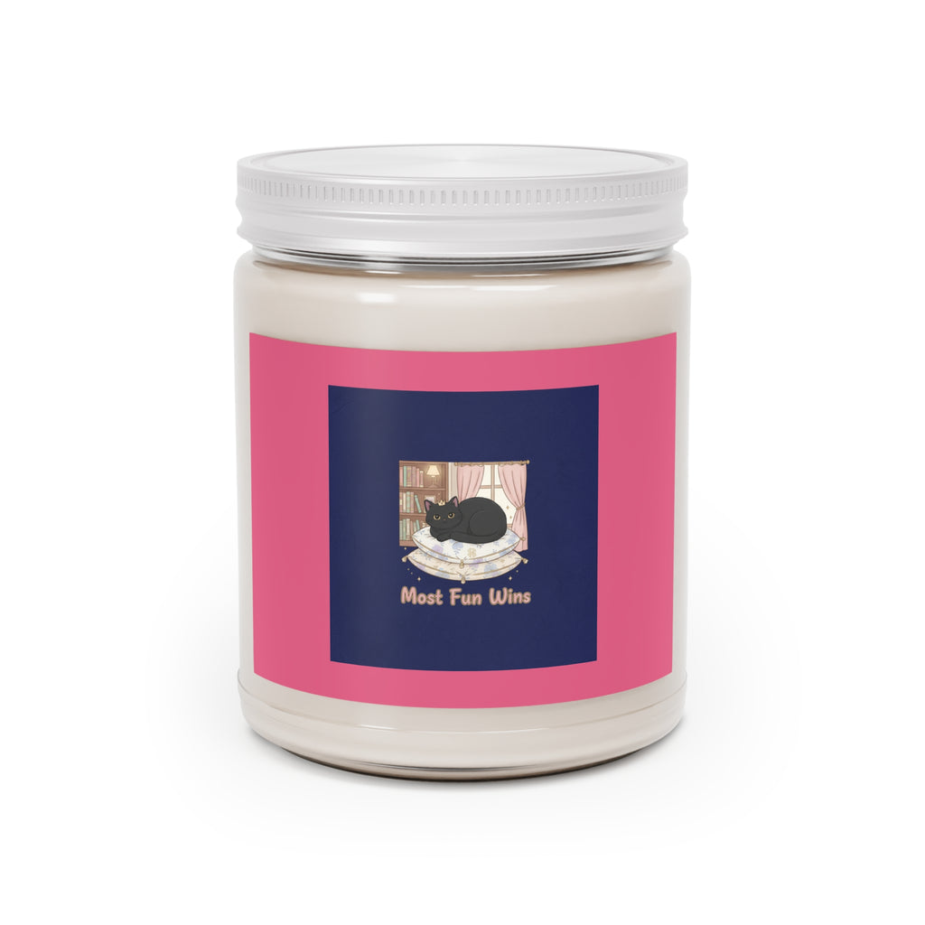 Black Cat Scented Candle – Most Fun Wins