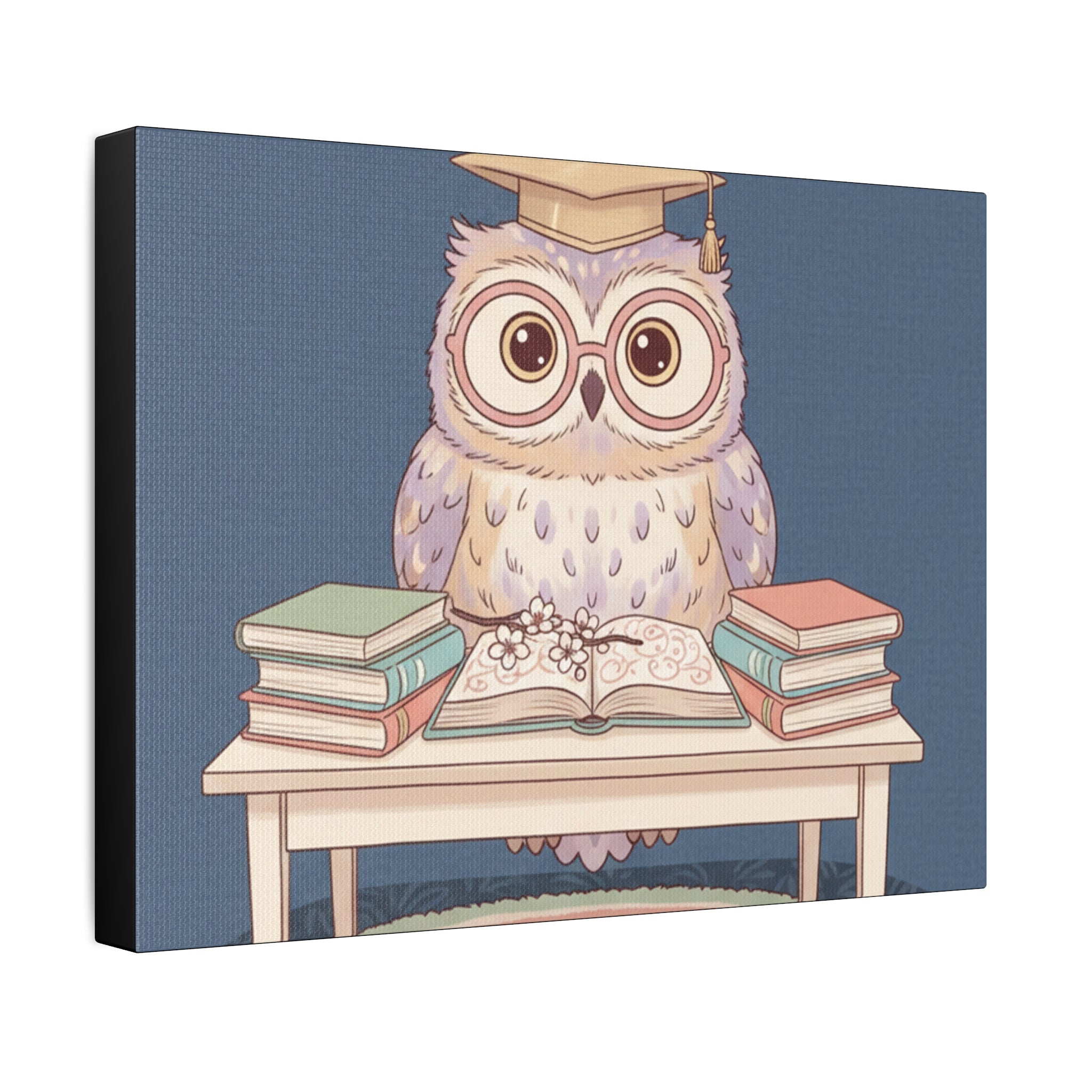 Owl Canvas Print – Be Gentle With Yourself