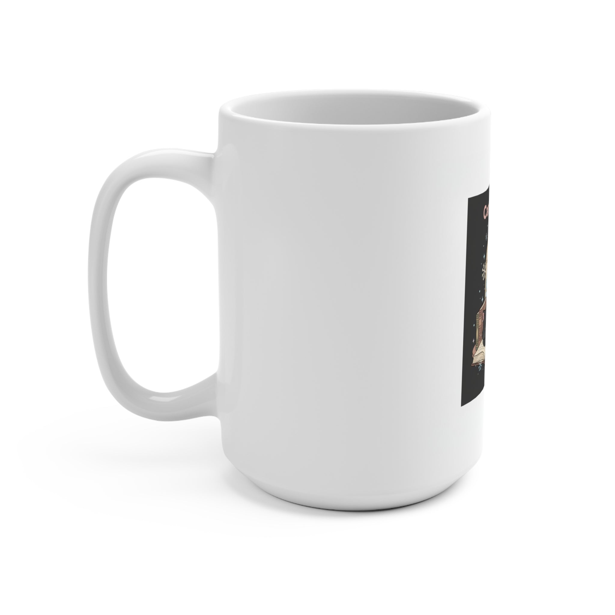 Black Cat Mug 15oz – Campus Queen