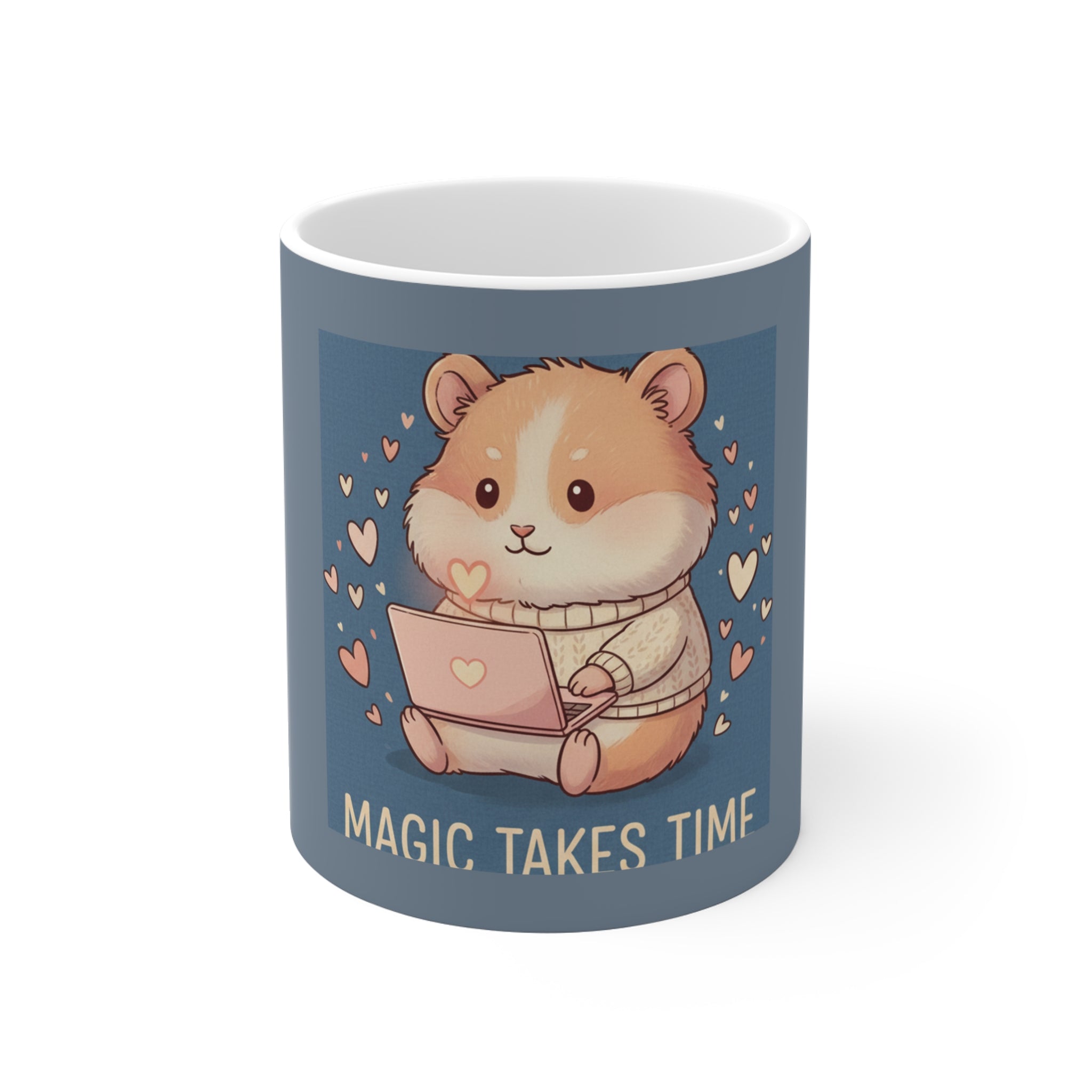 Hamster Mug 11oz – Magic Takes Time