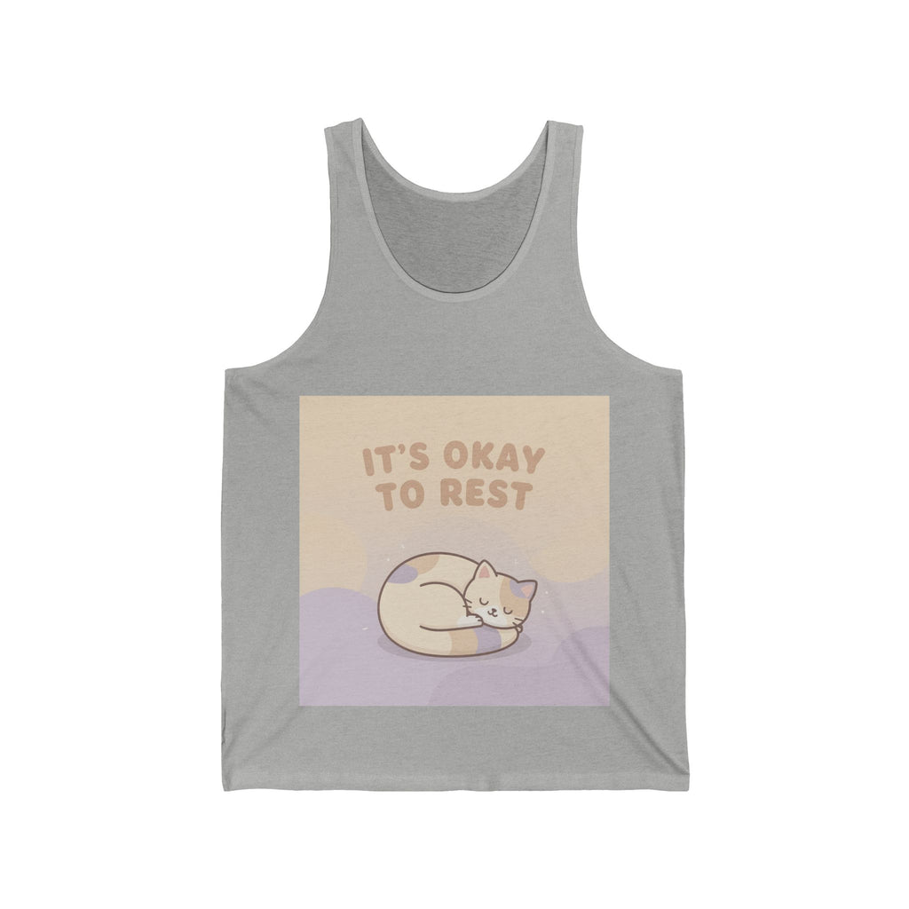 "NEEDS_OCR_SCAN" Black Cat Tank Top | College Girl Gift | Fashion | KayKay Classics