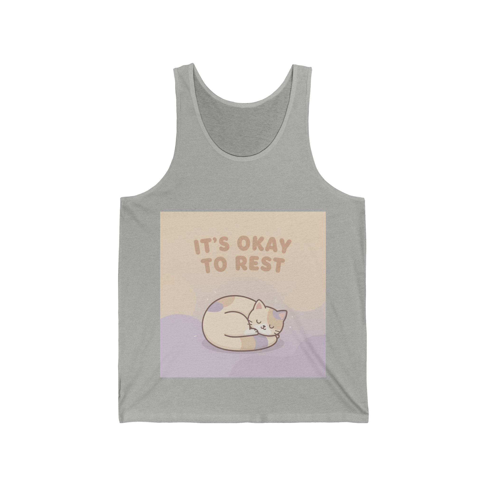 "NEEDS_OCR_SCAN" Black Cat Tank Top | College Girl Gift | Fashion | KayKay Classics
