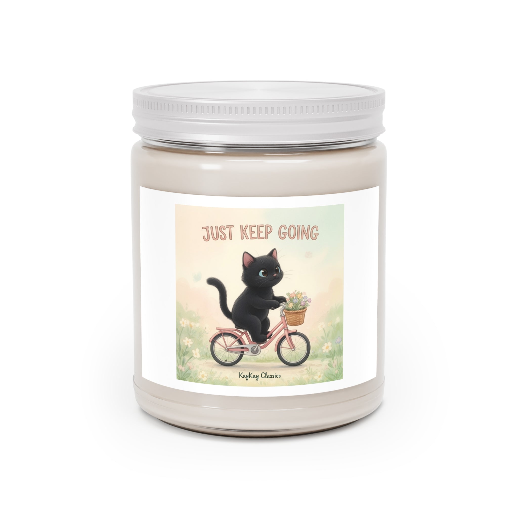 JUST KEEP GOING Cat Scented Candle