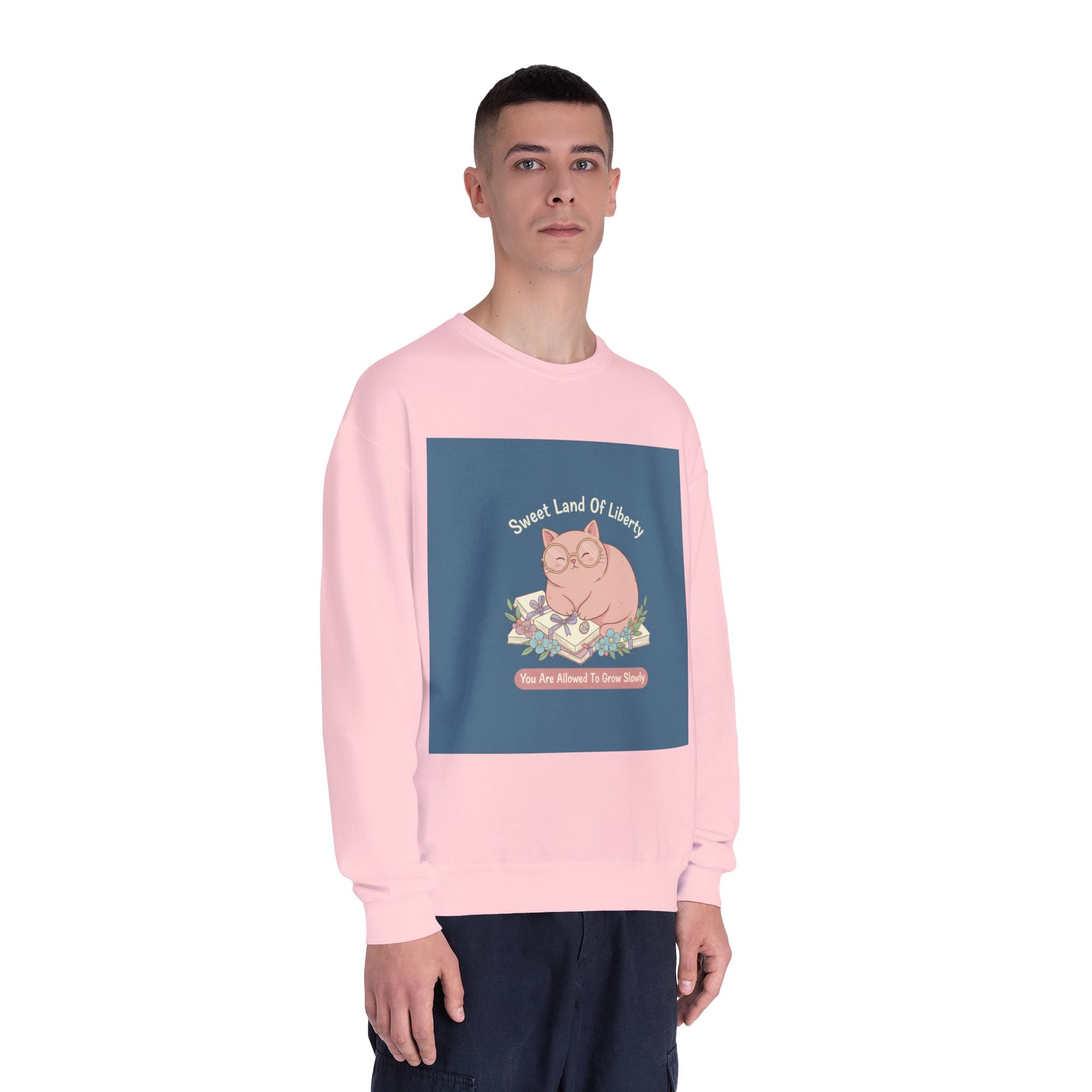 Cat Crewneck Sweatshirt – Sweet Land of Liberty