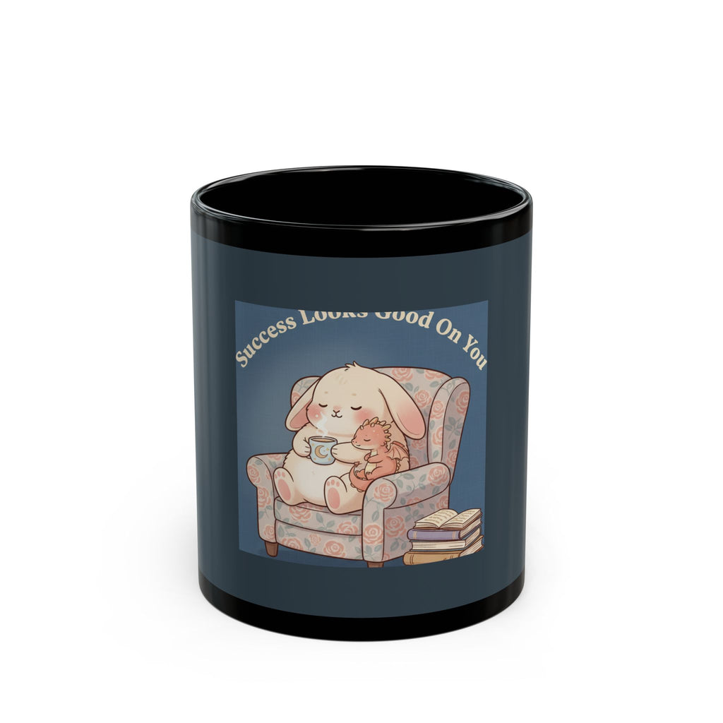 Dragon Black Mug 11oz – Success Looks Good on You