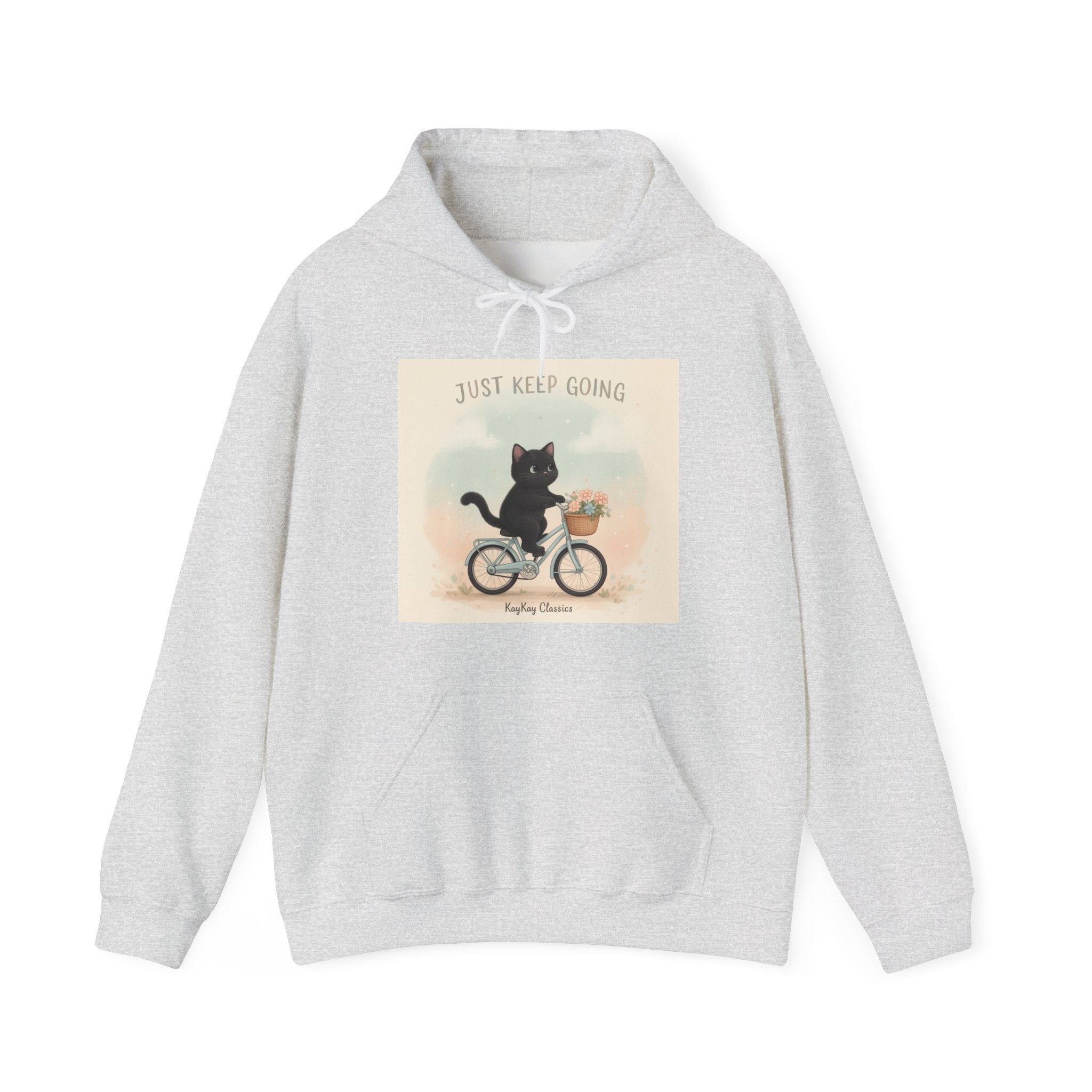 "Design" Black Cat Hoodie | College Girl Gift | Fashion | KayKay Classics