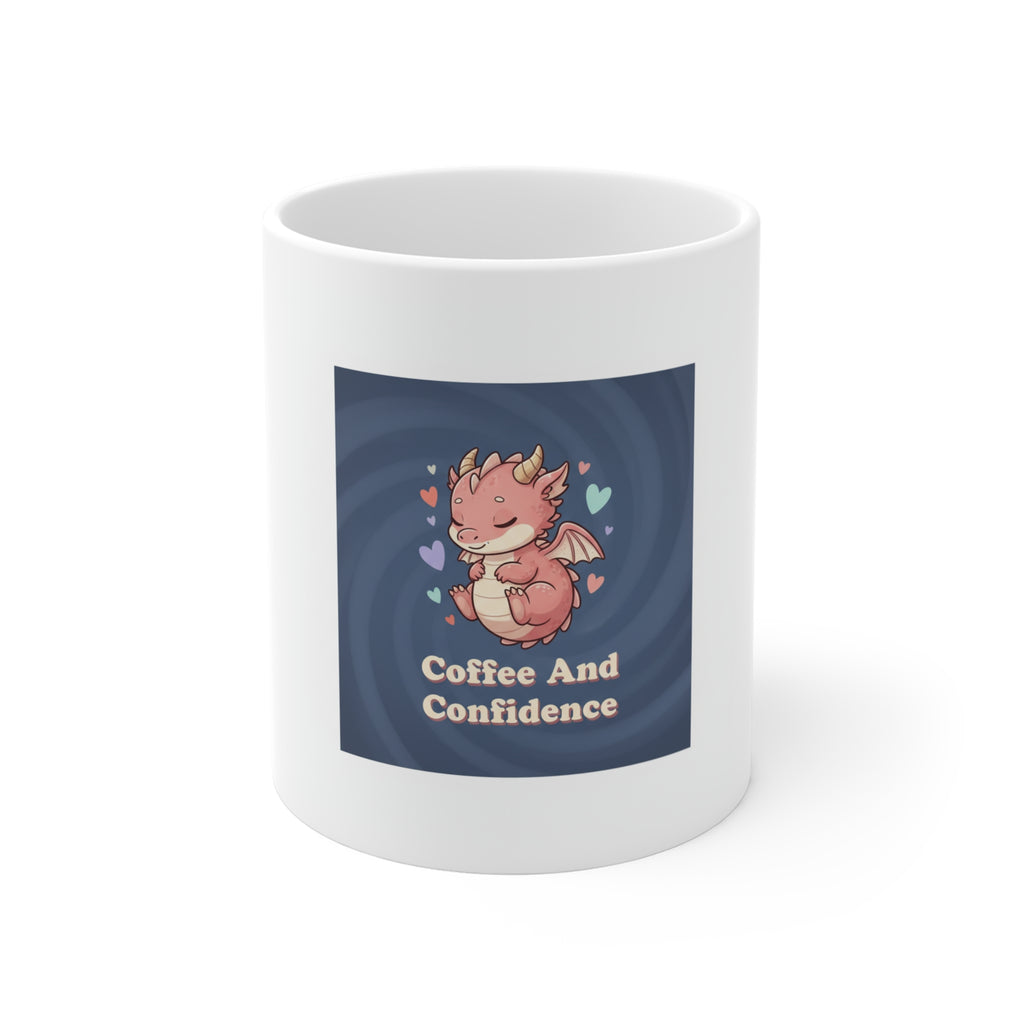 Bear Mug 11oz – Coffee and Confidence