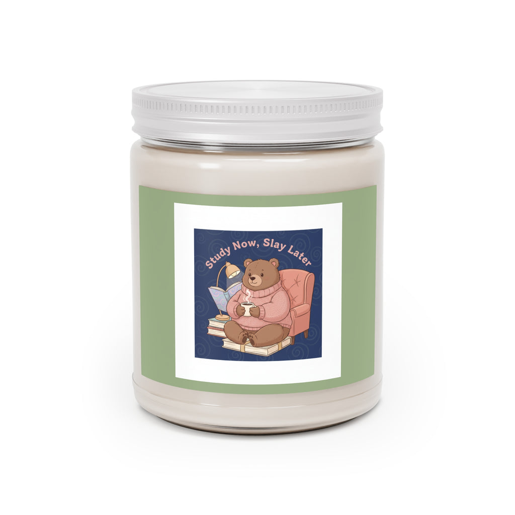 Bear Scented Candle – Study Now Slay Later