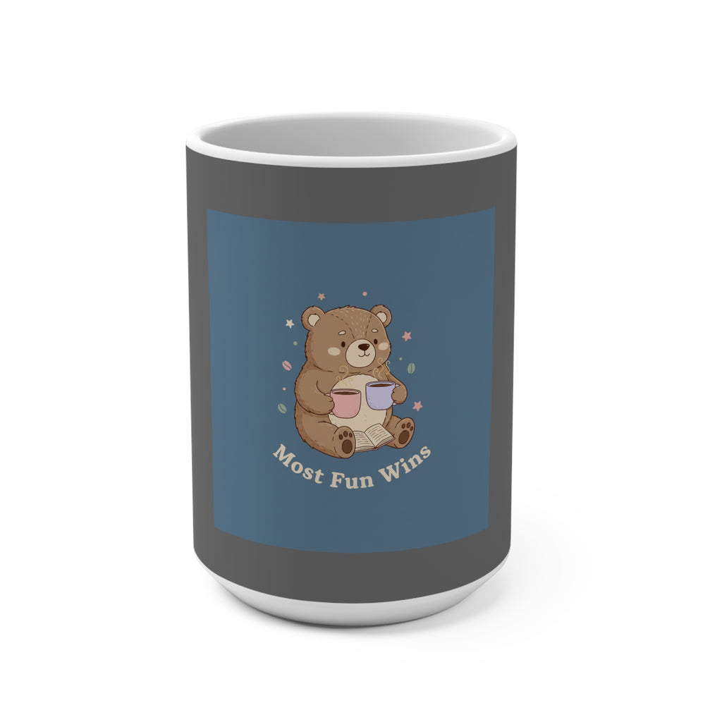 Bear Mug 15oz – Most Fun Wins