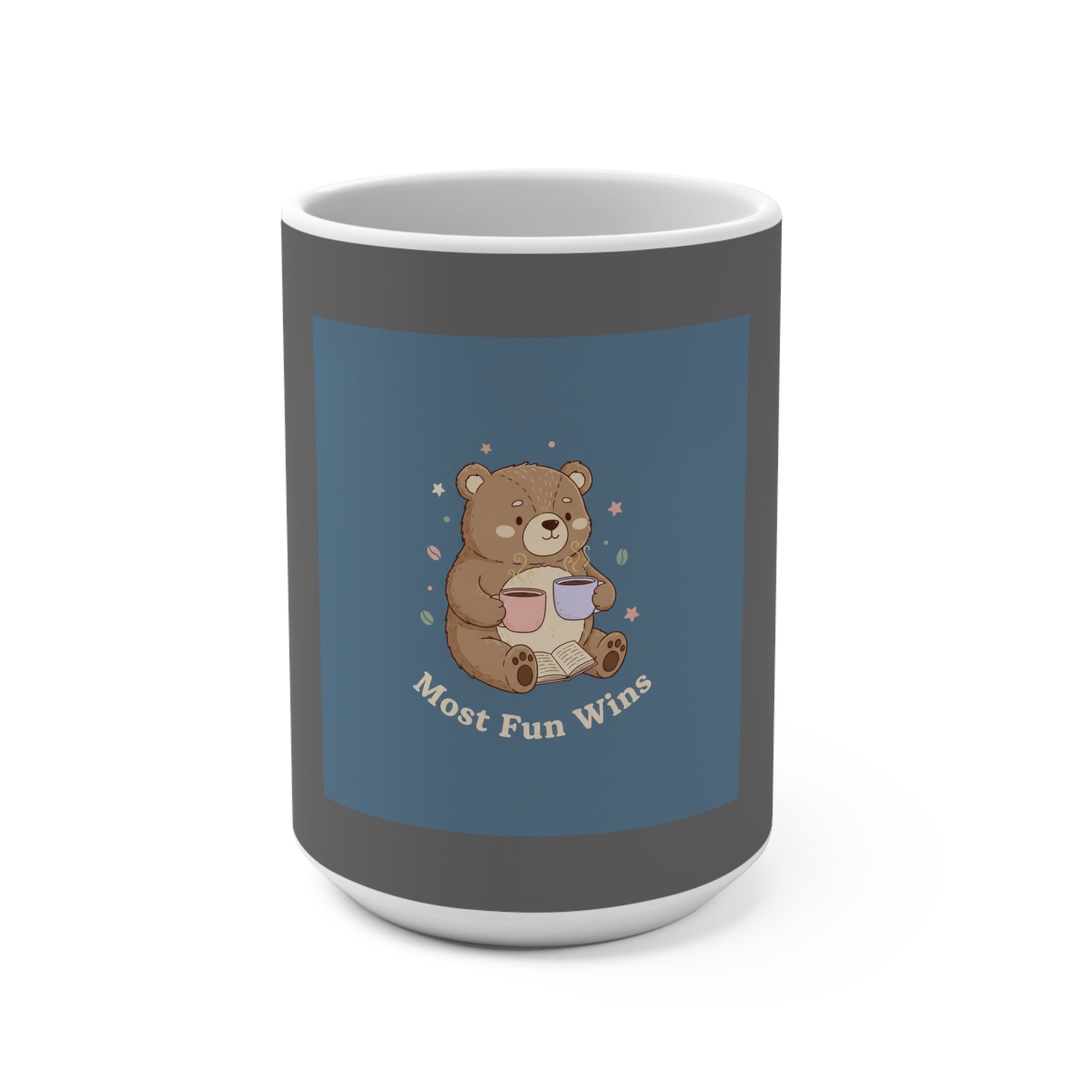Bear Mug 15oz – Most Fun Wins