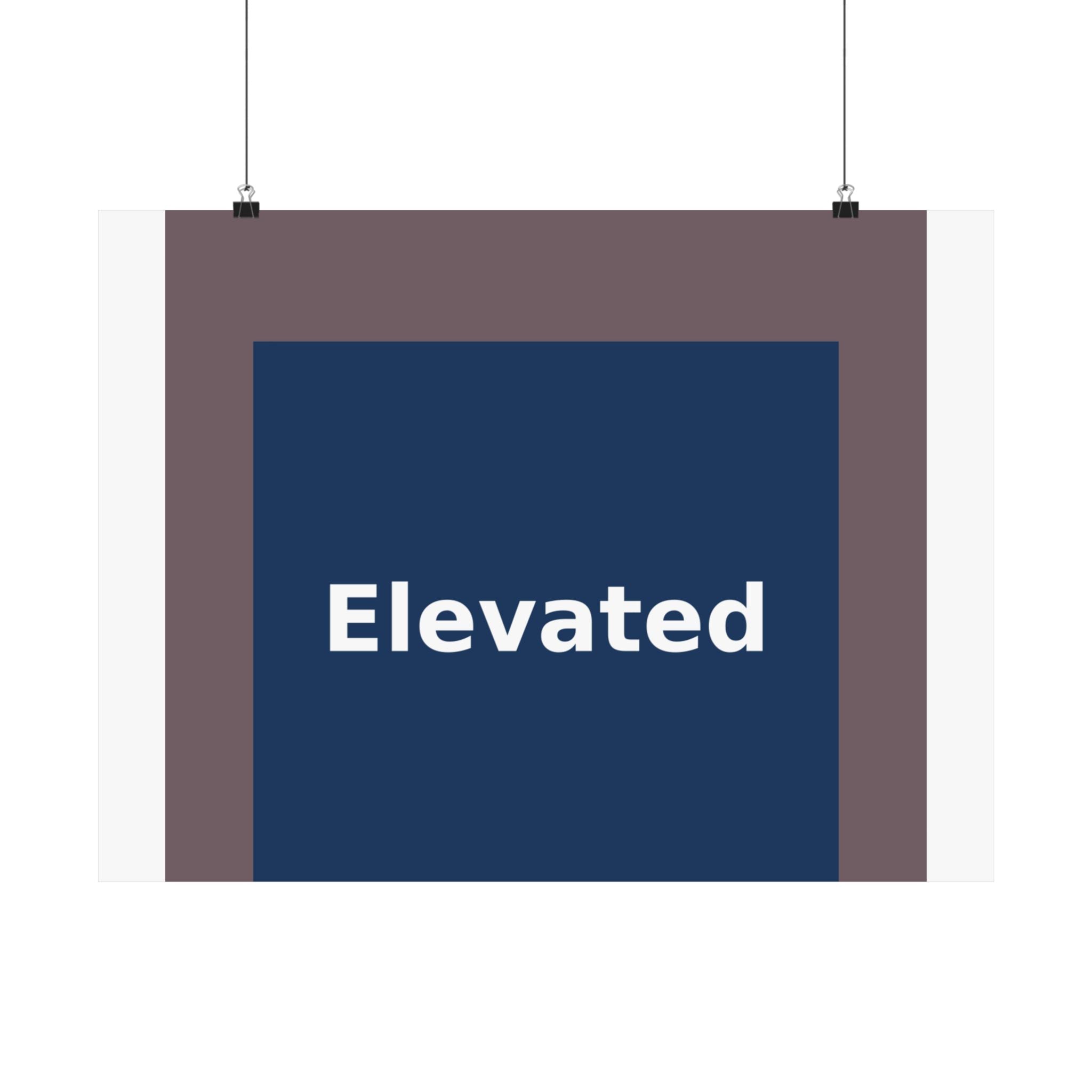 Elevated - KayKay Poster