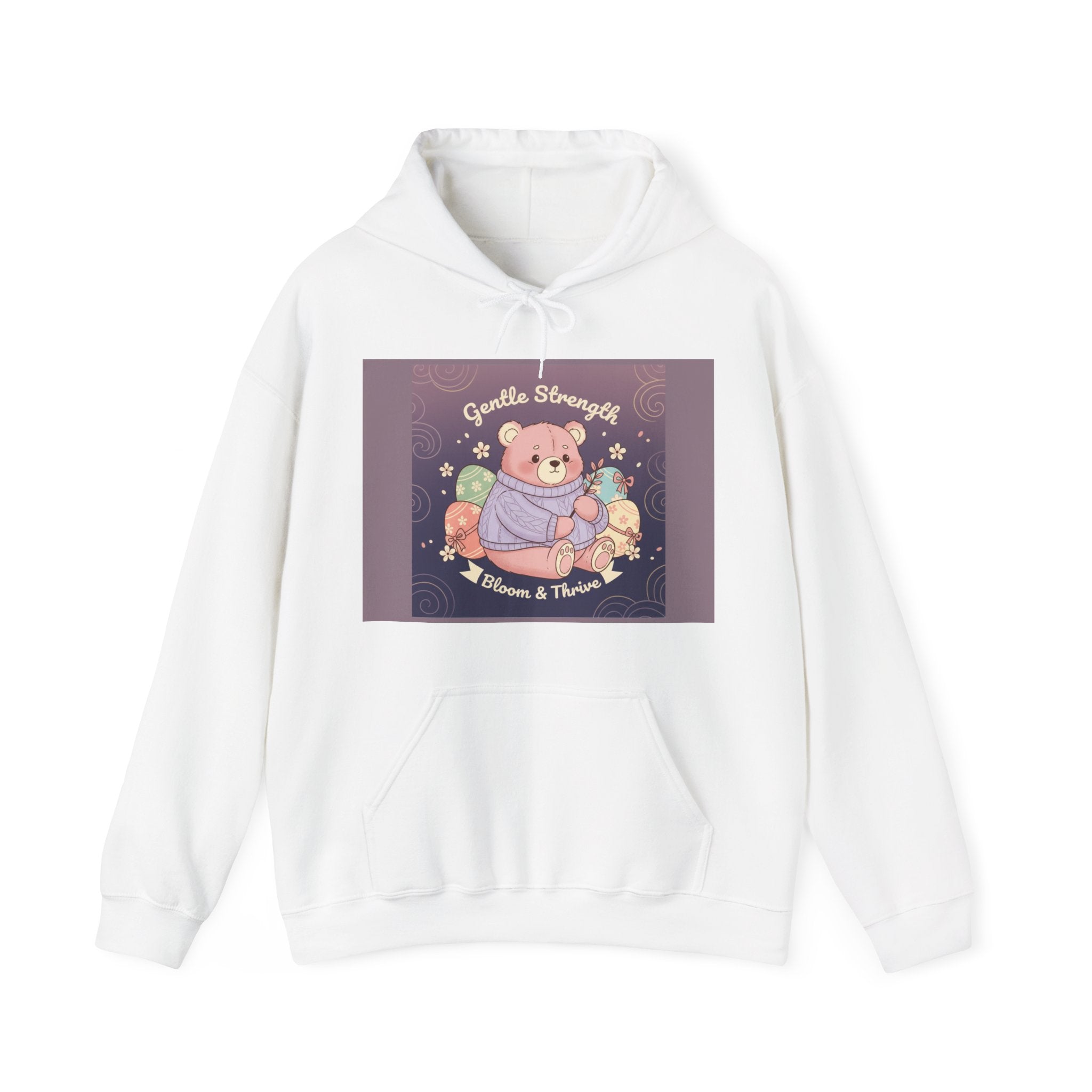 Bear Hoodie – Gentle Strength Bloom Thrive