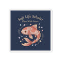 Koi Die-Cut Magnet – Soft Life Scholar Flow With Grace