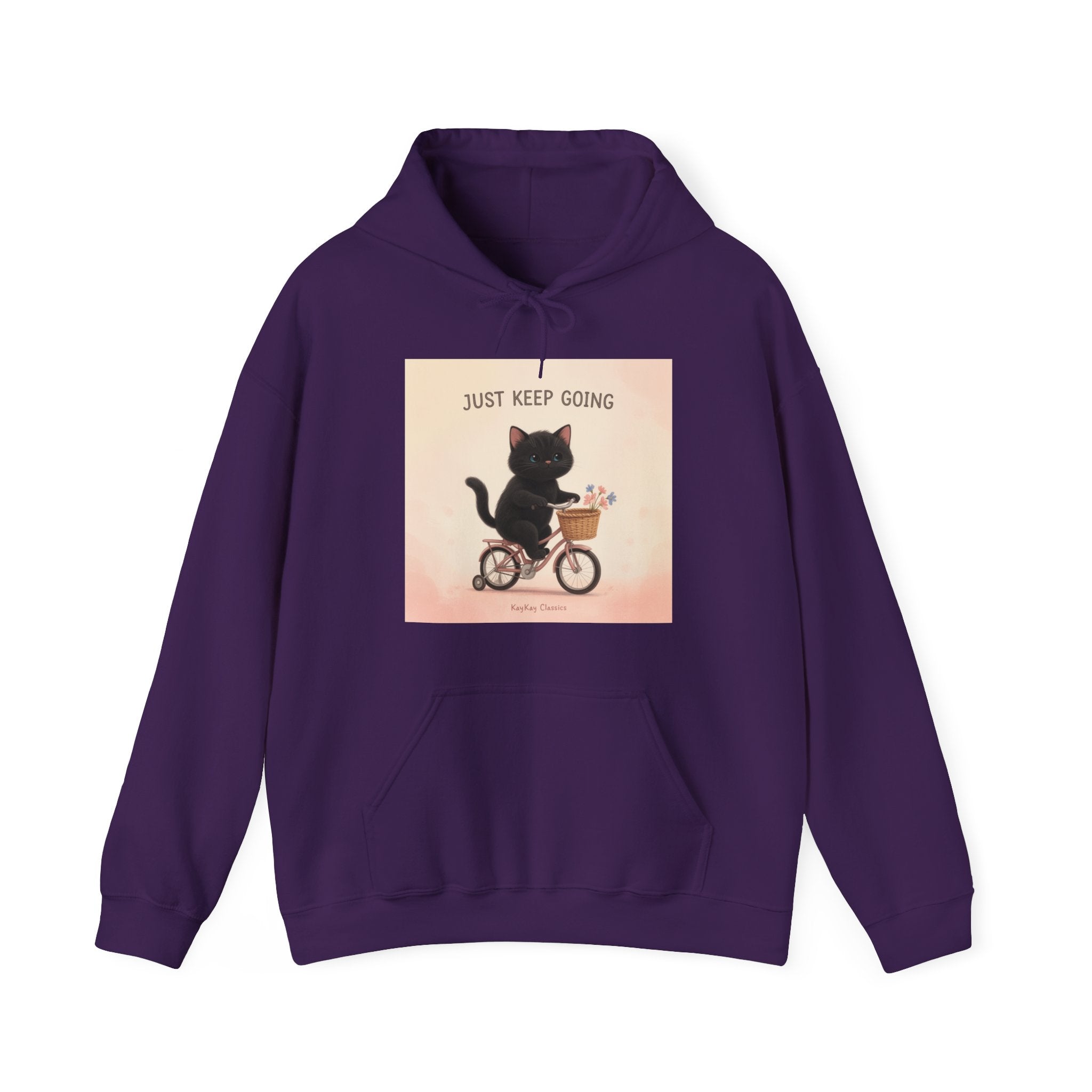 "Life Behind Bars" Black Cat Hoodie | College Girl Gift | Fashion | KayKay Classics