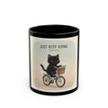 Cat Black Mug 11oz