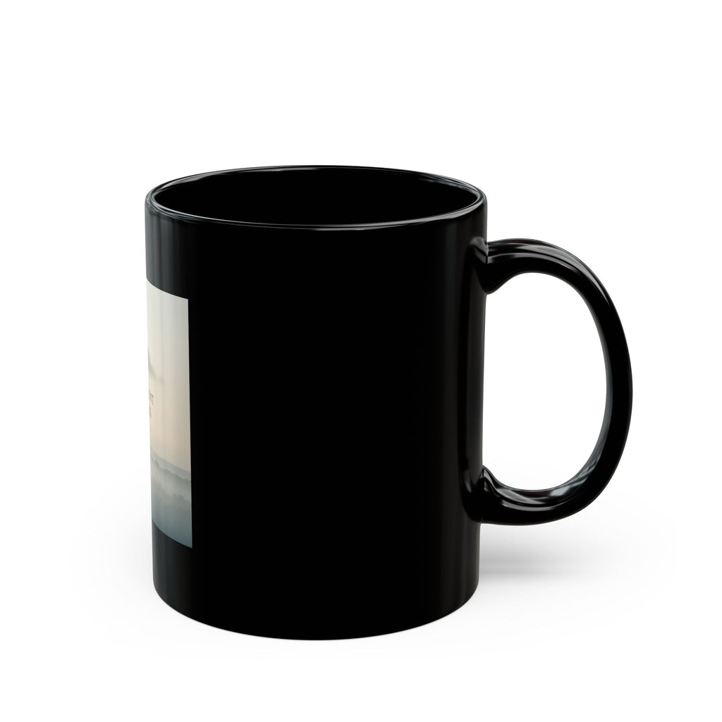 THIS MOMENT WILL PASS Black Mug