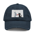 "LOVE CAN BE SOFT" Black Cat Dad Hat | College Girl Gift | Fashion | KayKay Classics