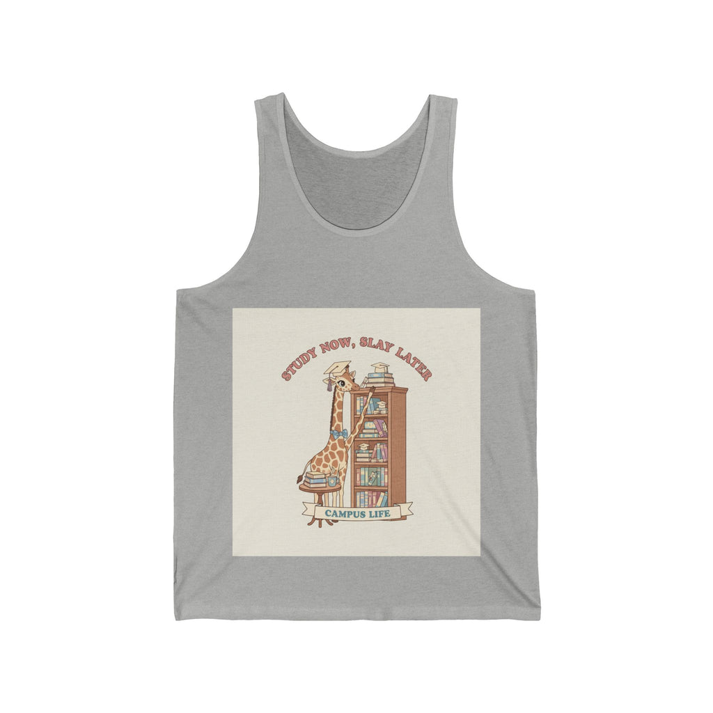 STUDY NOW, SLAY LATER Giraffe Tank Top