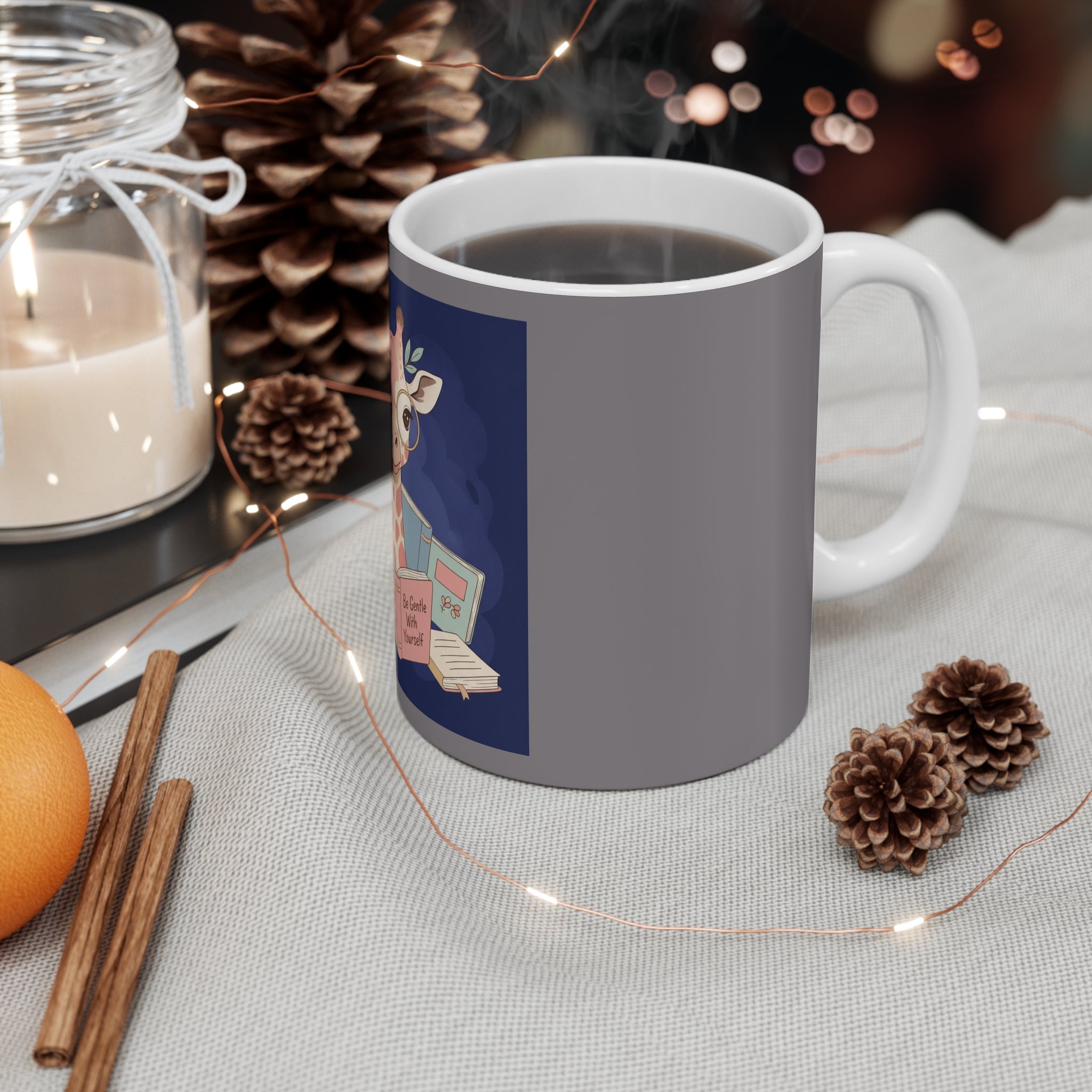 Giraffe Mug 11oz – Be Gentle With Yourself