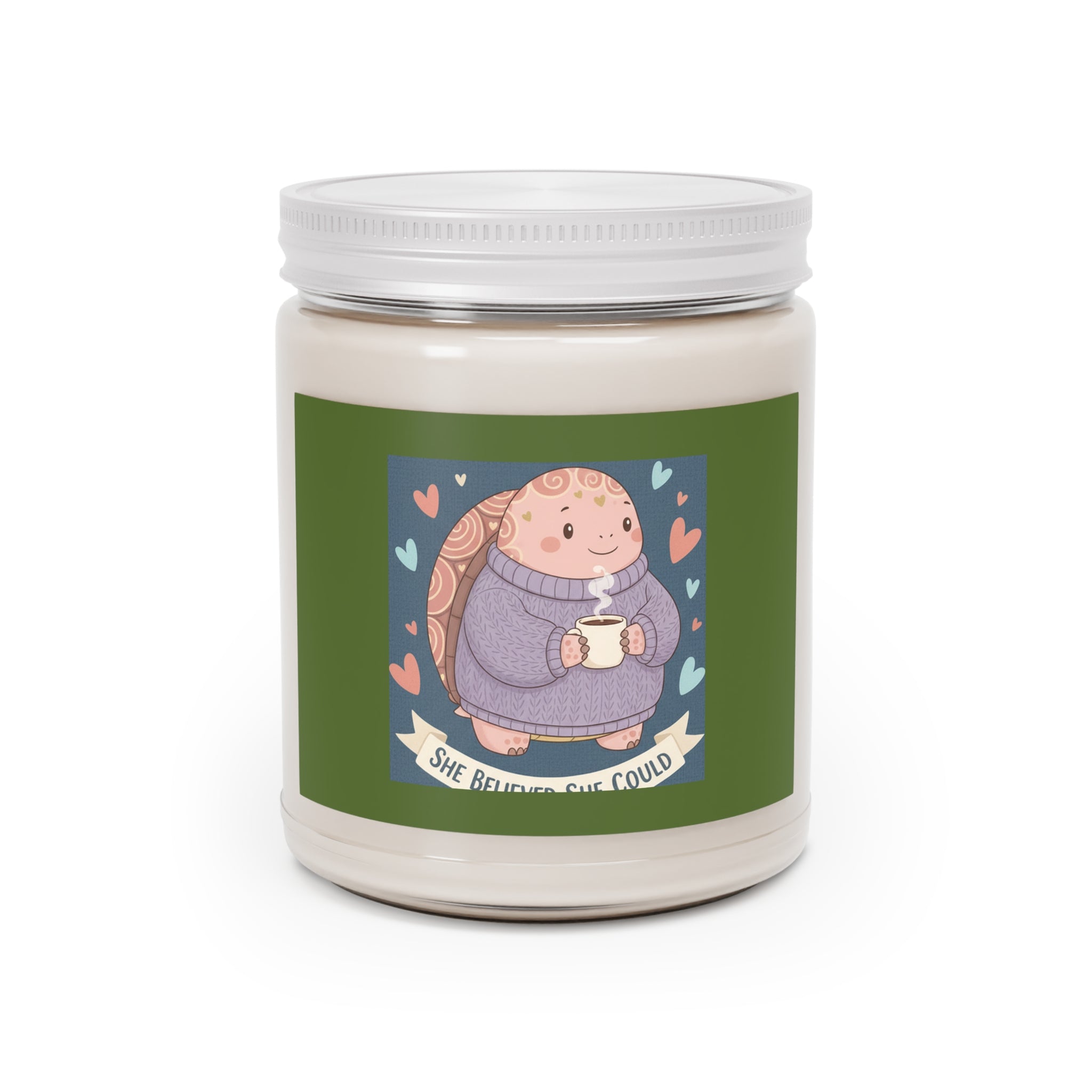 Turtle Scented Candle – She Believed She Could