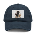 "Life Behind Bars" Black Cat Dad Hat | College Girl Gift | Fashion | KayKay Classics