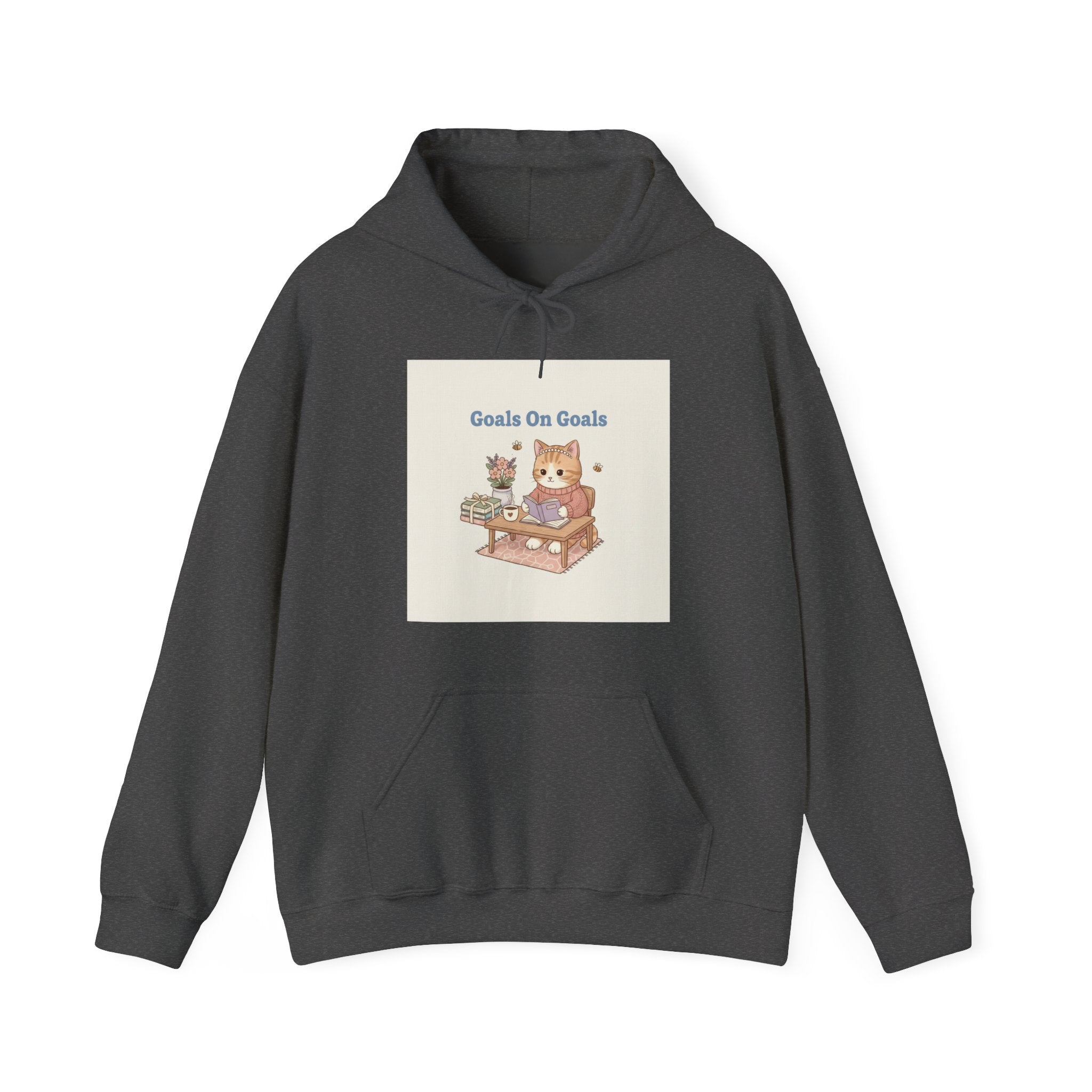 Goals On Goals Cat Hoodie