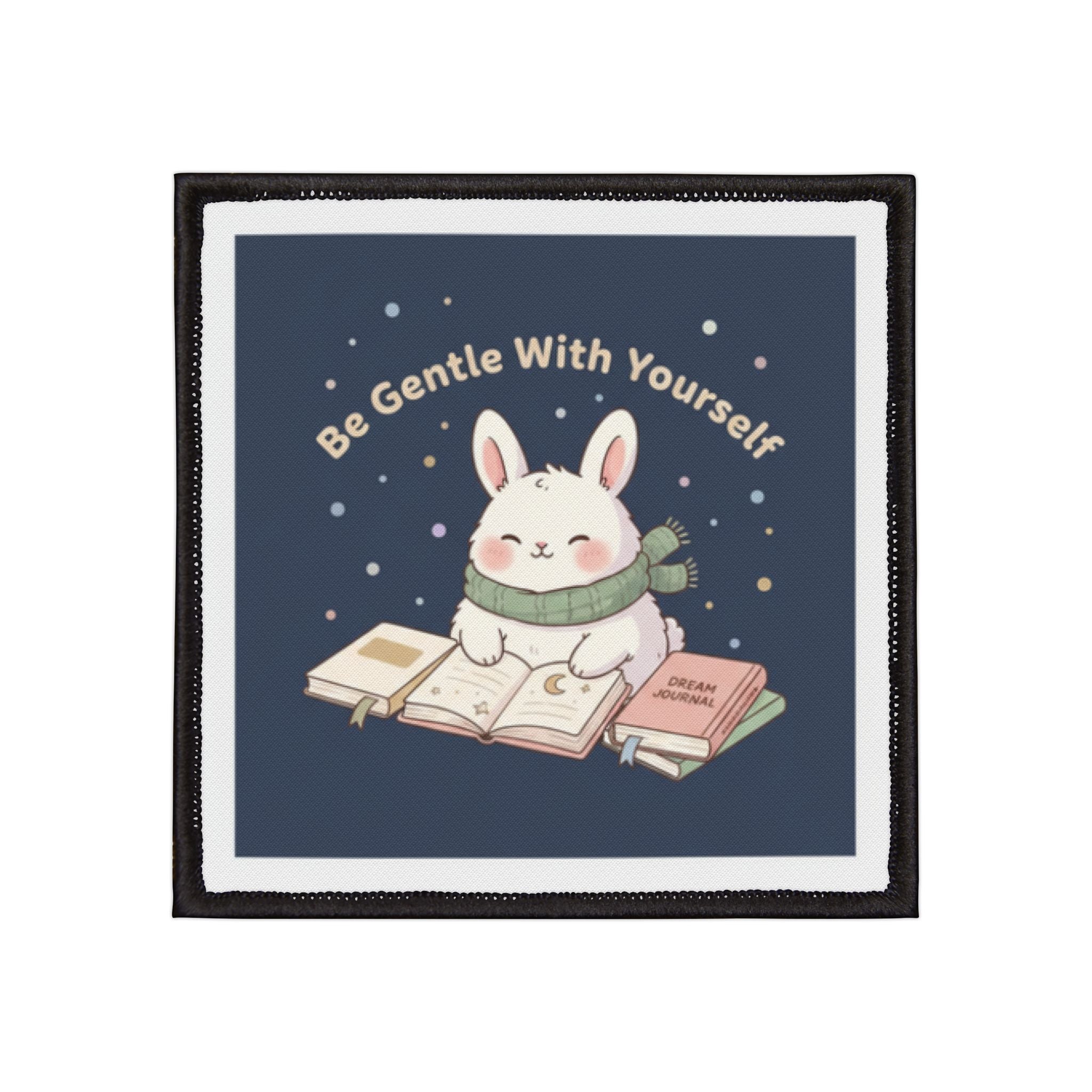 Rabbit Iron-On Patch – Be Gentle With Yourself