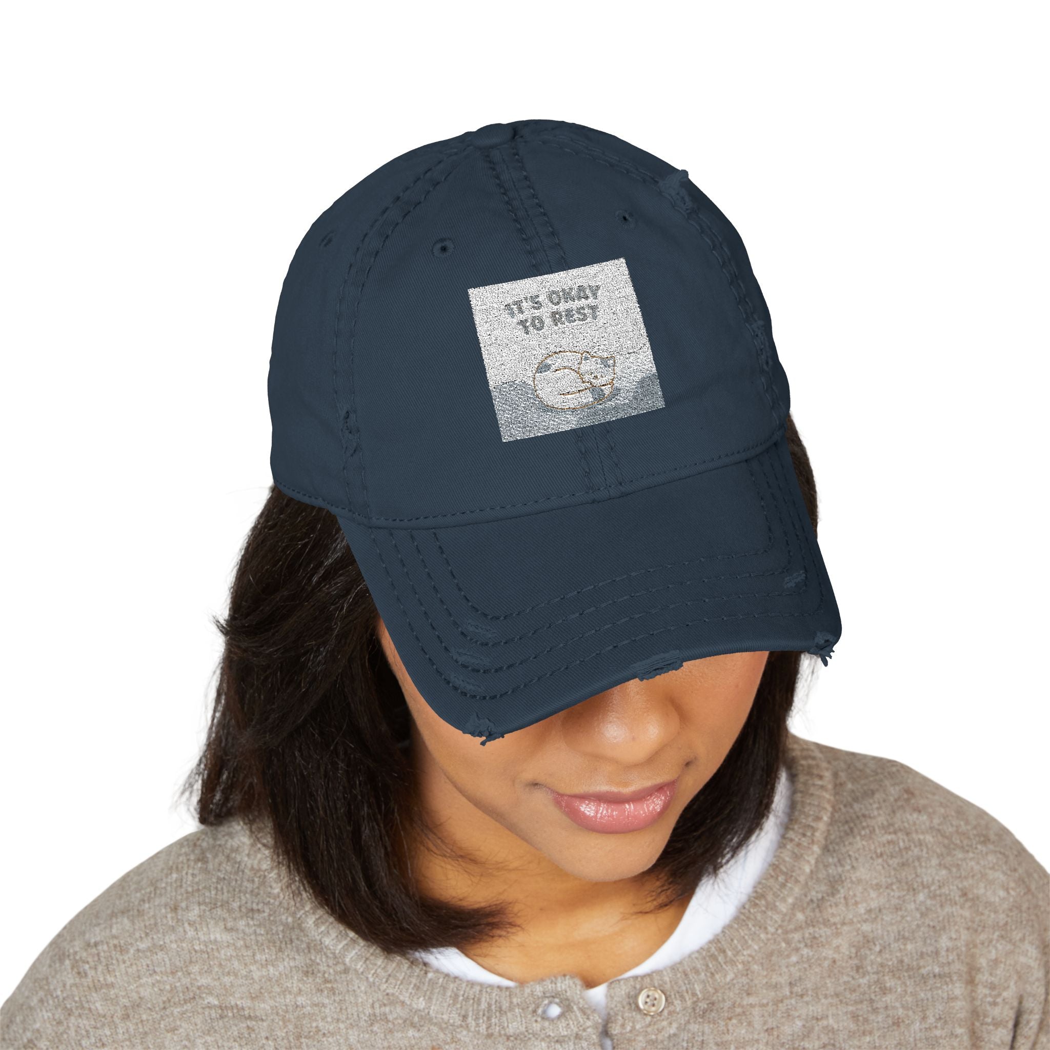 ITS OKAY TO REST Dad Hat