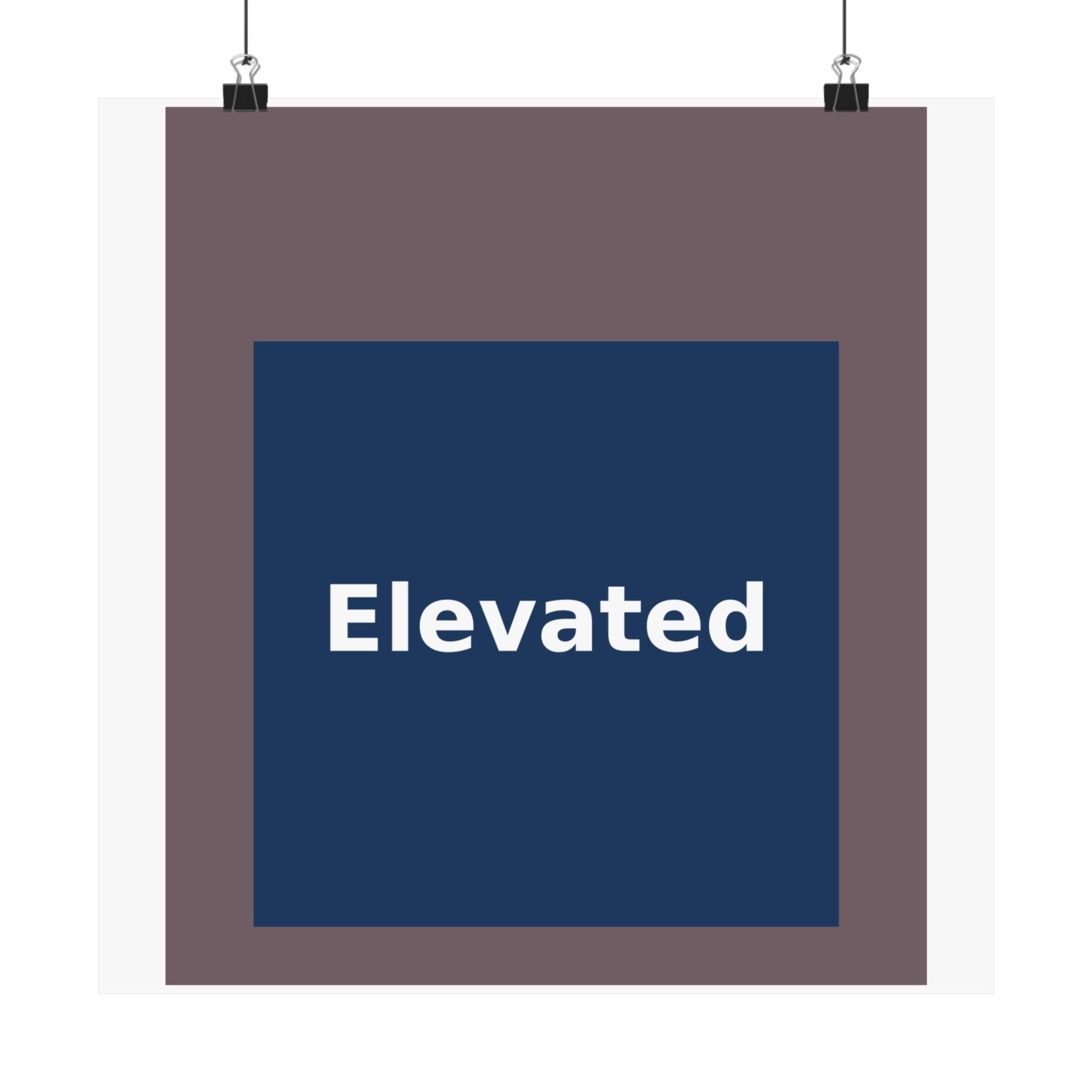 Elevated - KayKay Poster