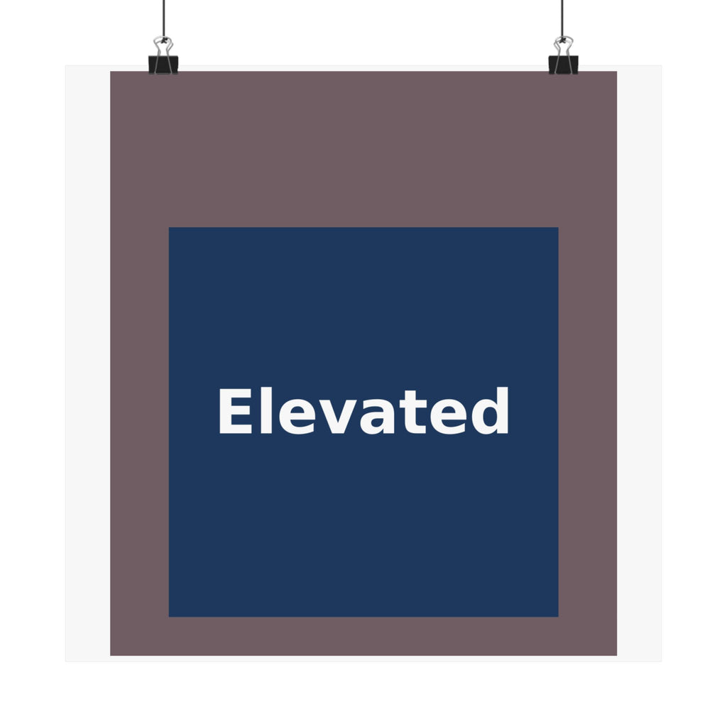 Elevated - KayKay Poster